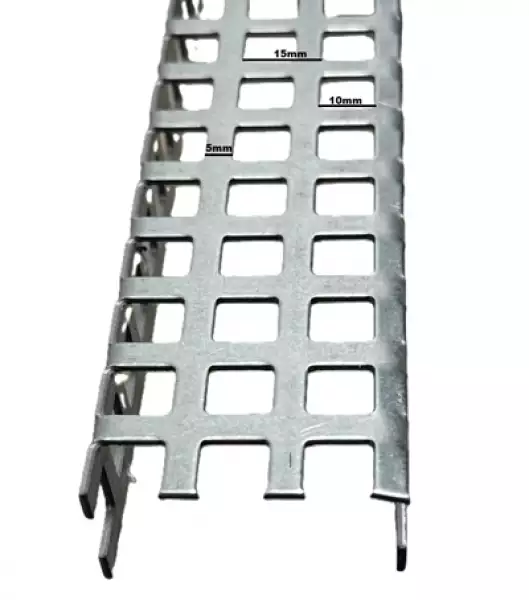 Maße der verzinkten Oberfläche mit leichter Struktur und möglichem Fettfilm